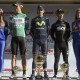 El ciclista español Alejandro Valverde (c), ganador de la 60 edición a la Vuelta a Andalucía, posa con el segundo clasificado el australiano Richie Porte (2d), y el tercer clasificado el español Luis León El ciclista español Alejandro Valverde (c), ganador de la 60 edición a la Vuelta a Andalucía, posa con el segundo clasificado el australiano Richie Porte (2d), y el tercer clasificado el español Luis León