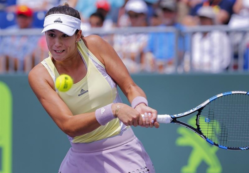 La tenista hispano venezolana Garbiñe Muguruza