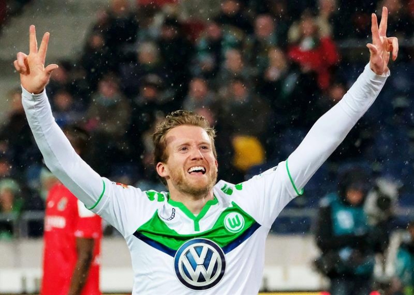 Schürrle lidera la goleada del Wolfsburgo