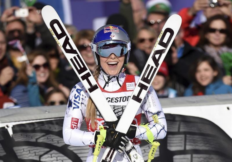 La estadounidense Lindsey Vonn