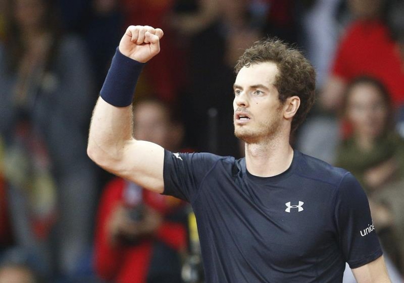 Andy Murray empata la final con victoria ante Bemelmans