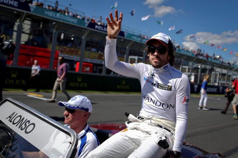 Fernando Alonso of McLaren-Honda