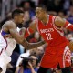 El jugador de Los Ángeles Clippers DeAndre Jordan (izda) lucha por el balón con Dwight Howard (izda) de los Houston Rockets El jugador de Los Ángeles Clippers DeAndre Jordan (izda) lucha por el balón con Dwight Howard (izda) de los Houston Rockets durante el partido de la NBA que enfrentó a ambos equipos en Los Ángeles (Estados Unidos) el, jueves 27 de febrero de 2014. EFE/Paul Buck