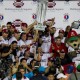 Los jugadores de los Naranjeros de Hermosillo de México celebran su victoria ante los Indios de Mayagüez de Puerto Rico Los jugadores de los Naranjeros de Hermosillo de México celebran su victoria ante los Indios de Mayagüez de Puerto Rico