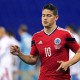 El colombiano James Rodríguez celebra su gol El colombiano James Rodríguez celebra su gol