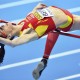 La atleta española Ruth Beitia La atleta española Ruth Beitia participa en la ronda clasificatoria de la prueba de salto de altura de los Mundiales de atletismo en pista cubierta disputados en el estadio Ergo Arena de Sopot (Polonia) el, viernes 7 de marzo de 2014. EFE/Radek Pietruszka