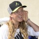 La tenista bielorrusa Victoria Azarenka habla durante una entrevista La tenista bielorrusa Victoria Azarenka habla durante una entrevista el, miércoles 5 de marzo de 2014, en el torneo de tenis de Indian Wells (CA, EE.UU.). El torneo de Indian Wells es el primer Masters 1000 de la temporada y es puntuable para los circuitos de la ATP y de la WTA. EFE/JOHN G. MABANGLO